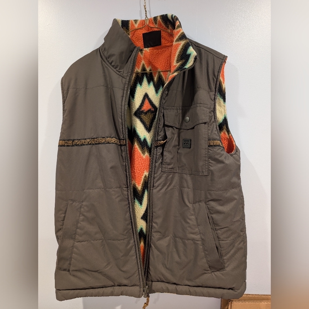 Billabong Reversible Vest size Small